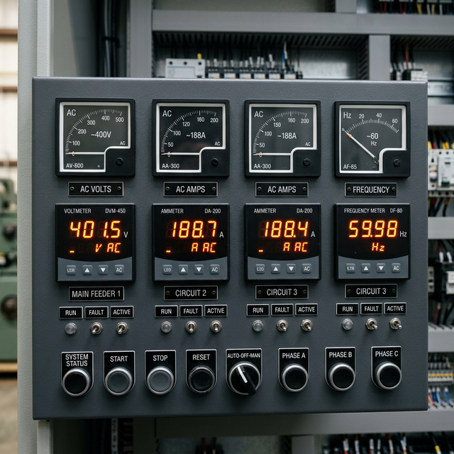 Electrical Meters and Indicators